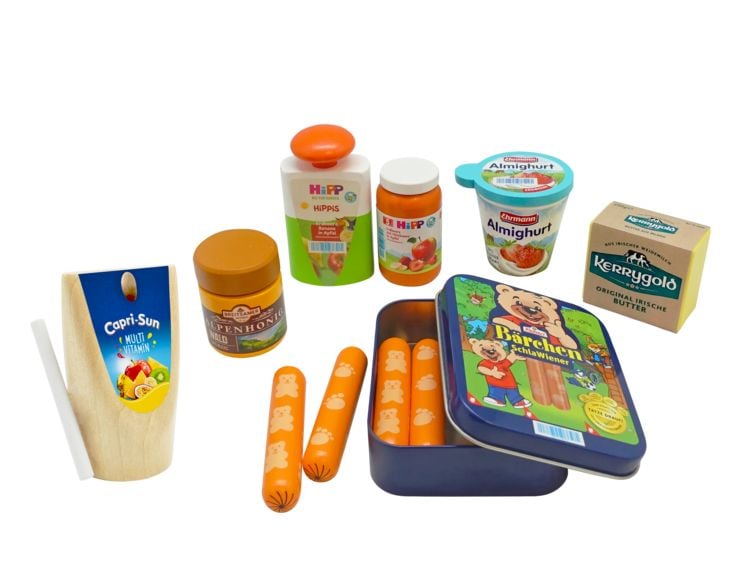 Produktbild: Gro&szlig;es Kaufladen/K&uuml;chen Set aus Holz
