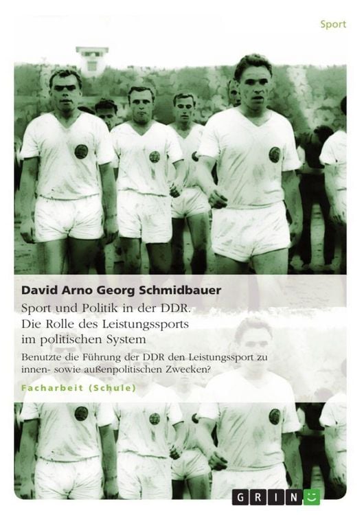 Produktbild: Sport und Politik in der DDR. Die Rolle des Leistungssports im politischen System
