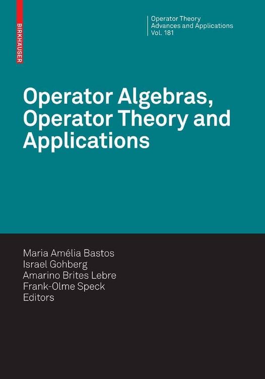 Produktbild: Operator Algebras, Operator Theory and Applications