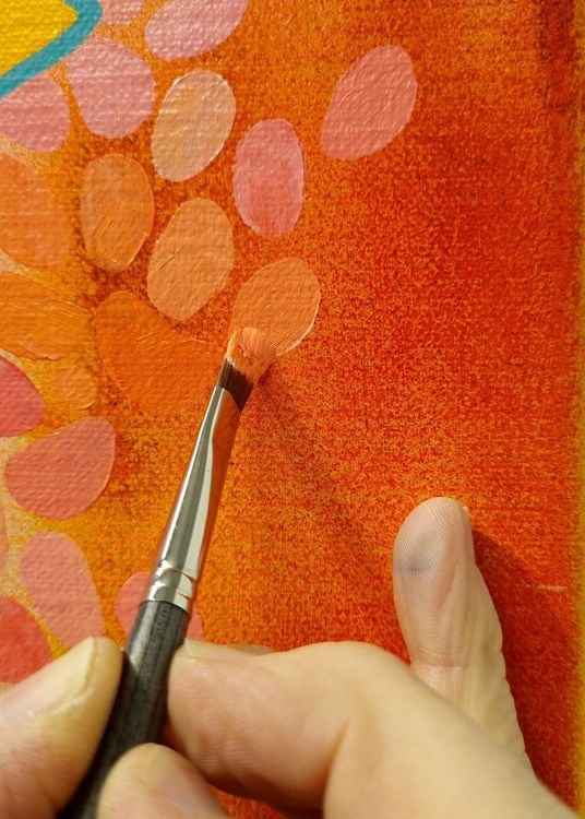 Produktbild: da Vinci Pinsel COLINEO &Ouml;lmalpinsel KOLINSKY SYNTHETIC Pinsel, Gr&ouml;&szlig;e 8