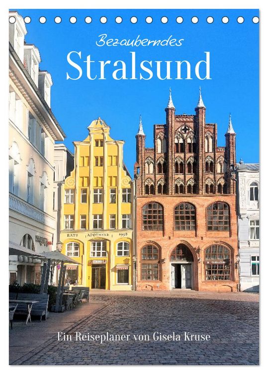 Produktbild: Bezauberndes Stralsund (Tischkalender 2026 DIN A5 hoch), CALVENDO Monatskalender