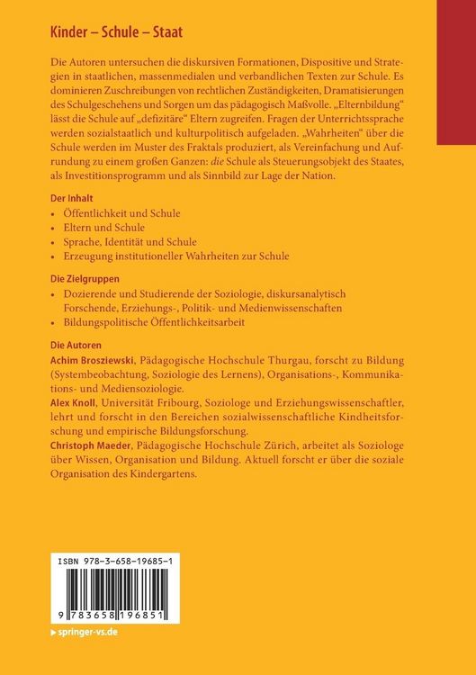 Produktbild: Kinder &ndash; Schule &ndash; Staat