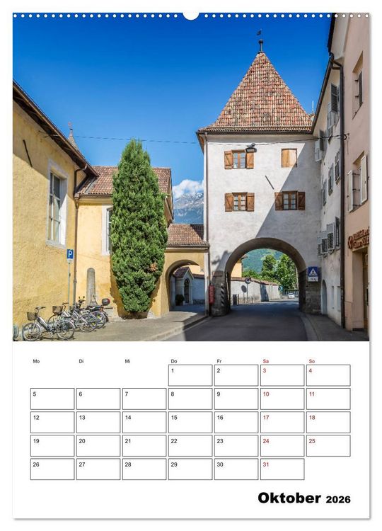 Produktbild: MERAN Terminplaner (hochwertiger Premium Wandkalender 2026 DIN A2 hoch), Kunstdruck in Hochglanz
