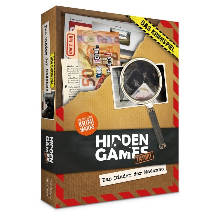 Produktbild: Krimi-Spielebox: Hidden Games Tatort &ndash;&nbsp;Das Diadem der Madonna (Fall 2)