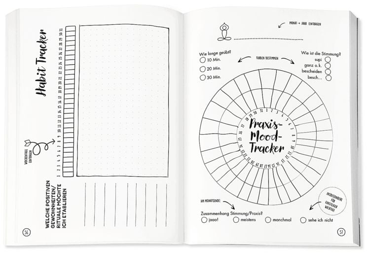 Produktbild: Yoga Bullet Journal