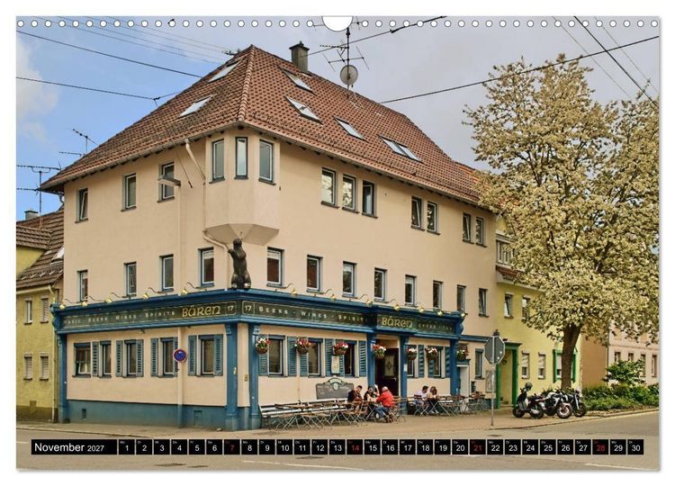 Produktbild: Balingen - ein visueller Streifzug durch die Stadt (Wandkalender 2027 DIN A3 quer), CALVENDO Monatskalender