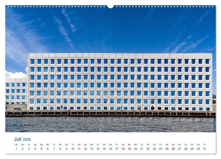 Produktbild: Sch&ouml;nes Kopenhagen (hochwertiger Premium Wandkalender 2026 DIN A2 quer), Kunstdruck in Hochglanz
