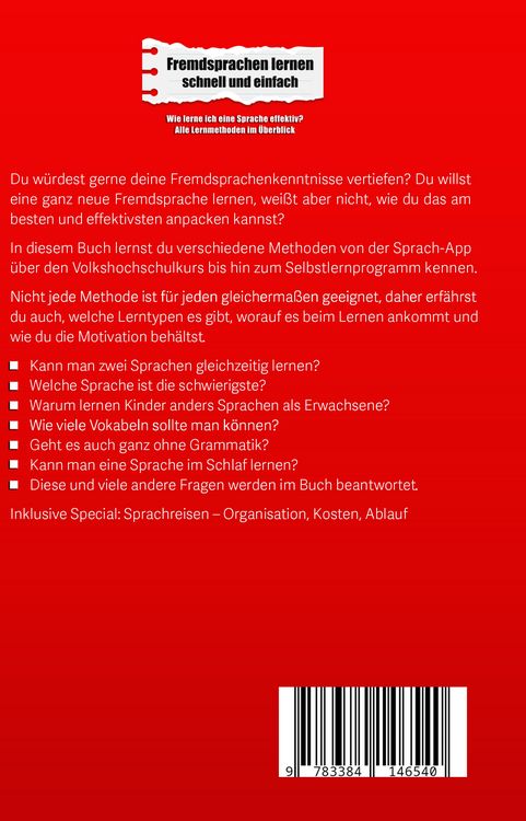Produktbild: Fremdsprachen lernen schnell und einfach