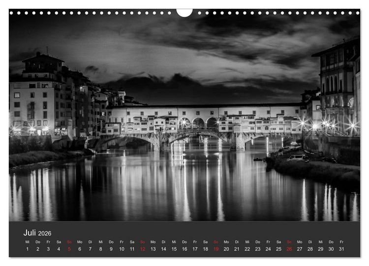 Produktbild: URBANE FOTOGRAFIE Zw&ouml;lf klassische Impressionen (Wandkalender 2026 DIN A3 quer), CALVENDO Monatskalender