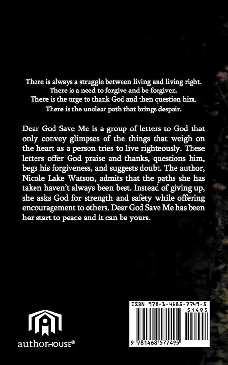 Produktbild: Dear God Save Me