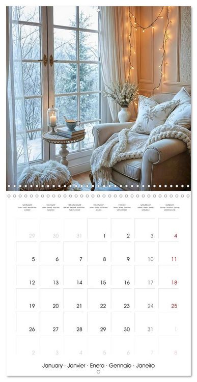 Produktbild: My quiet oasis - Inhale. Arrive. Find peace. (Wall Calendar 2026 12 &times; 12 Inch) CALVENDO 12 Month Wall Calendar