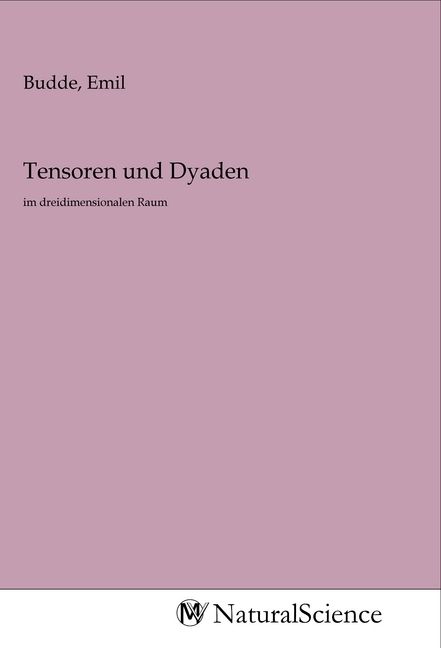 Produktbild: Tensoren und Dyaden