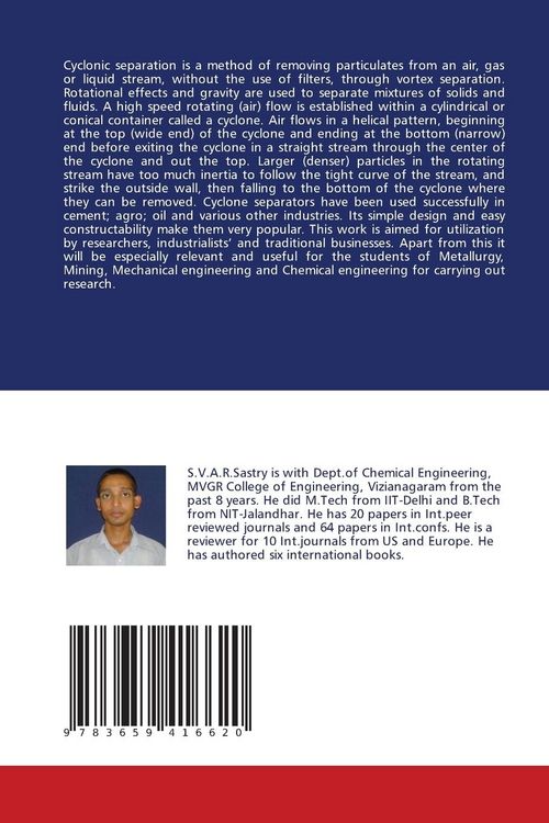 Produktbild: Performance Studies of Cyclone Separator