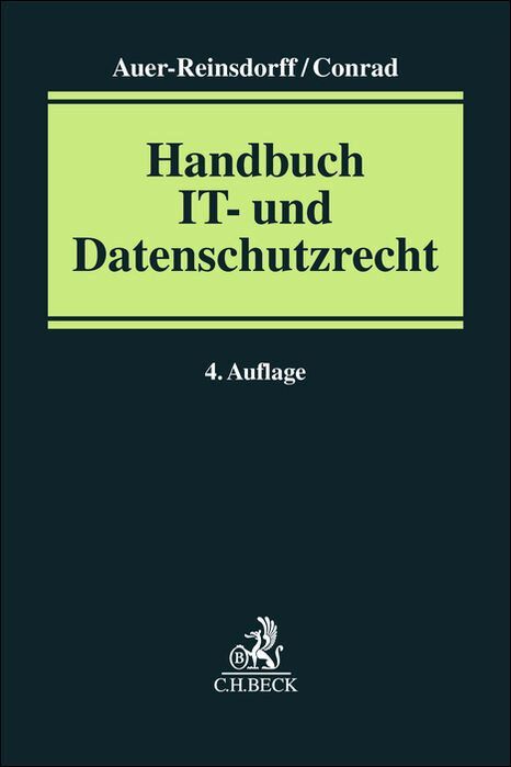 Produktbild: Handbuch IT- und Datenschutzrecht