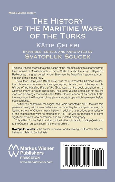 Produktbild: The History of the Maritime Wars of the Turks