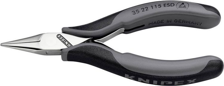 Produktbild: Knipex 35 22 115 ESD ESD Spitzzange Gerade 115mm