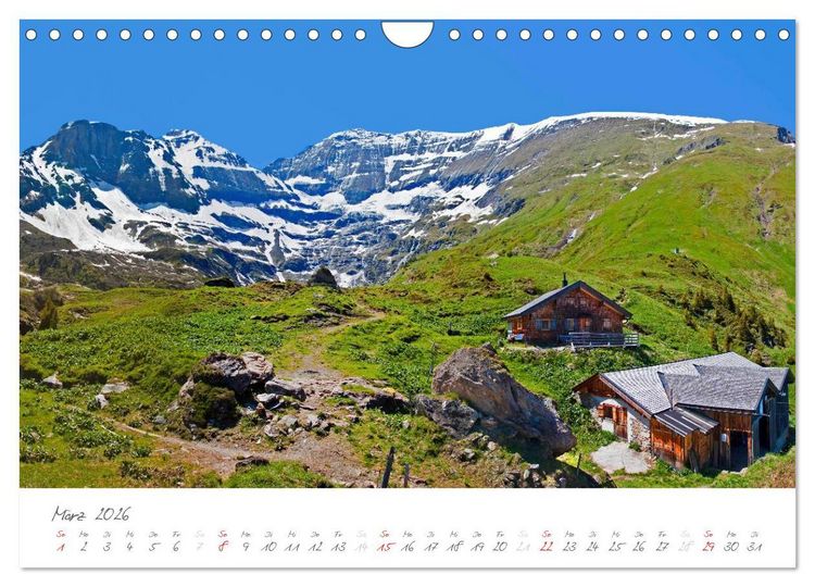 Produktbild: Einladung auf die Salzburger Almh&uuml;tten (Wandkalender 2026 DIN A4 quer), CALVENDO Monatskalender