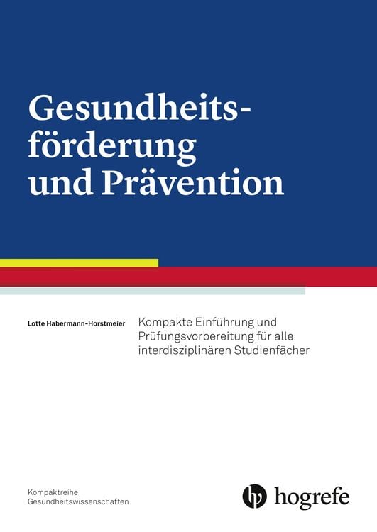 Produktbild: Gesundheitsf&ouml;rderung und Pr&auml;vention