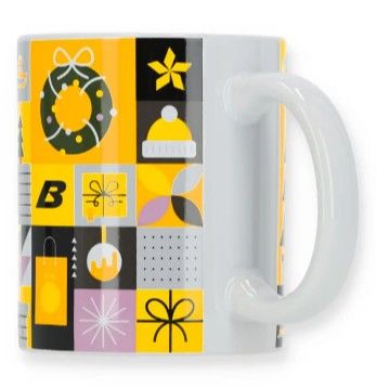 Produktbild: BVB Borussia Dortmund 25660300 - Weihnachtstasse