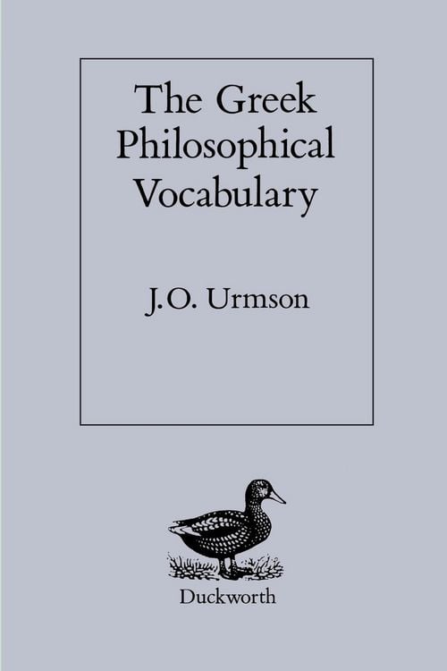 Produktbild: Greek Philosophical Vocabulary