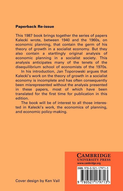 Produktbild: Selected Essays on Economic Planning
