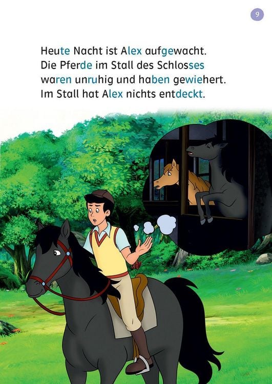 Produktbild: Lesefuchs Bibi & Tina: Wunderbare Welt der Pferde 4 spannende Pferde-Abenteuer in einem Band Lesestufe 1