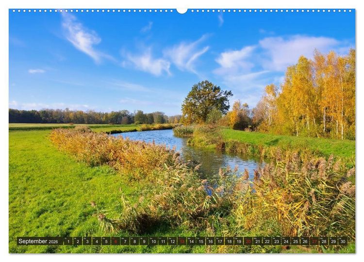 Produktbild: Spreewald - Malerische Kulturlandschaft in Brandenburg (Wandkalender 2026 DIN A2 quer), CALVENDO Monatskalender