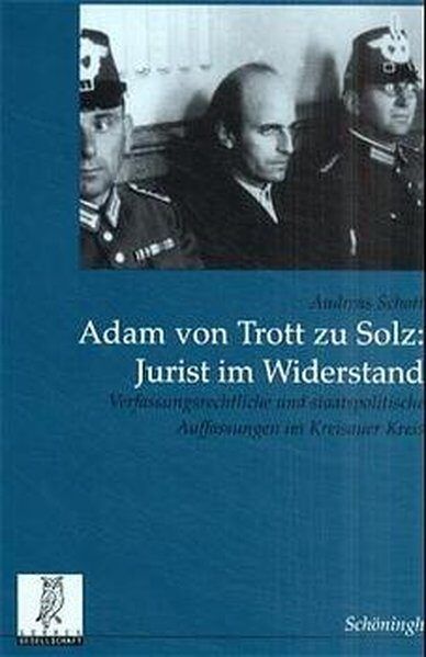 Produktbild: Adam von Trott zu Solz - Jurist im Widerstand