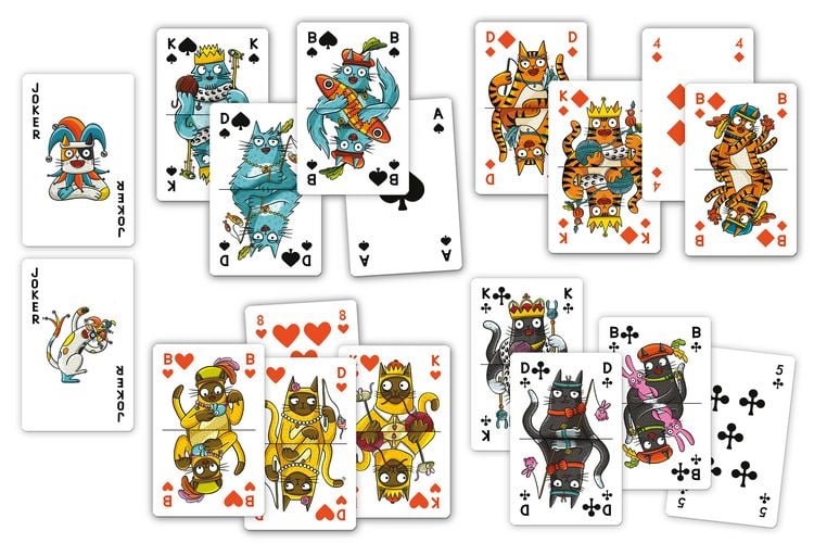 Produktbild: Miau! Miau! Das Kartendeck