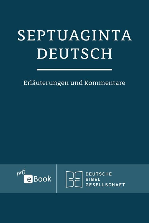 Produktbild: Septuaginta Deutsch