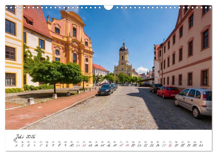 Produktbild: Romantisches Neuburg an der Donau (Wandkalender 2026 DIN A3 quer), CALVENDO Monatskalender