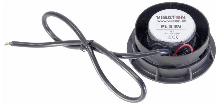 Produktbild: Visaton PL 8 RV - 4 Ohm 3.3 Zoll 8cm Breitb&auml;nder 4Ω