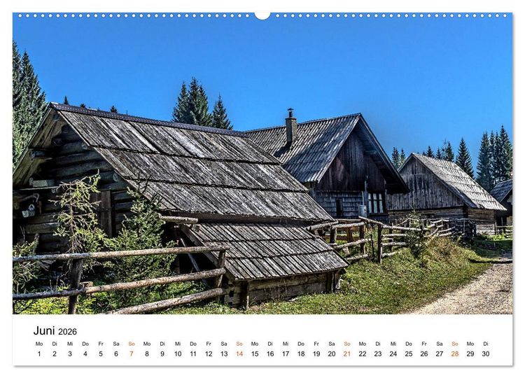 Produktbild: Oberkrain und Triglav-Nationalpark (Wandkalender 2026 DIN A2 quer), CALVENDO Monatskalender
