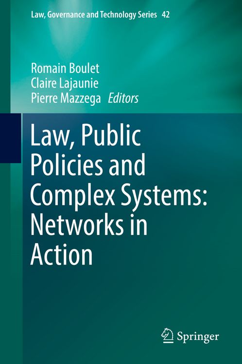 Produktbild: Law, Public Policies and Complex Systems: Networks in Action