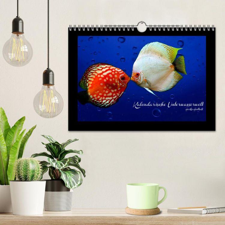 Produktbild: Kalendarische Unterwasserwelt (Wandkalender 2026 DIN A4 quer), CALVENDO Monatskalender