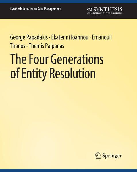 Produktbild: The Four Generations of Entity Resolution