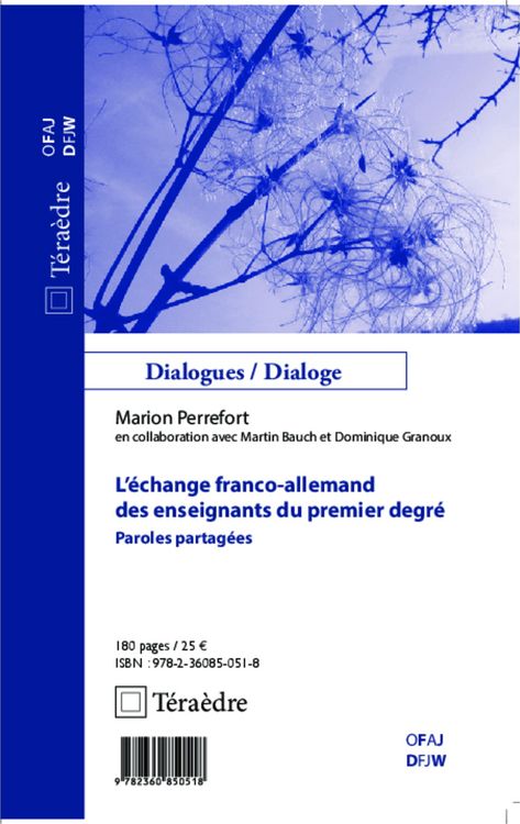 Produktbild: L'&eacute;change franco-allemand des enseignants du premier degr&eacute;