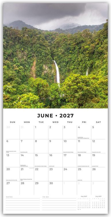 Produktbild: Costa Rica 2027 &ndash; 16-Monatskalender