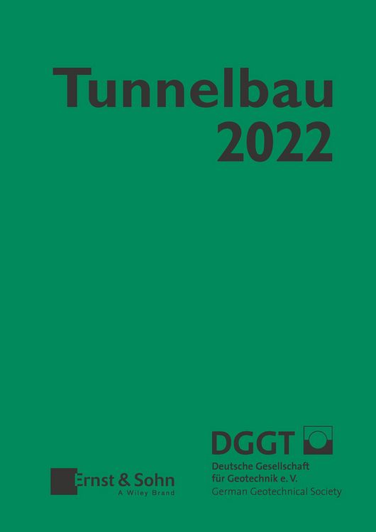 Produktbild: Taschenbuch f&uuml;r den Tunnelbau 2022