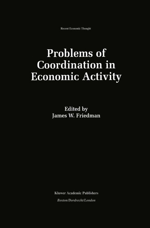 Produktbild: Problems of Coordination in Economic Activity