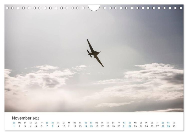 Produktbild: AVIATION CLASSICS seen by custompix.de (Wandkalender 2026 DIN A4 quer), CALVENDO Monatskalender