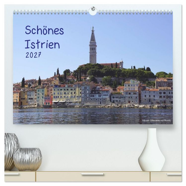 Produktbild: Sch&ouml;nes Istrien 2027 (hochwertiger Premium Wandkalender 2027 DIN A2 quer), Kunstdruck in Hochglanz