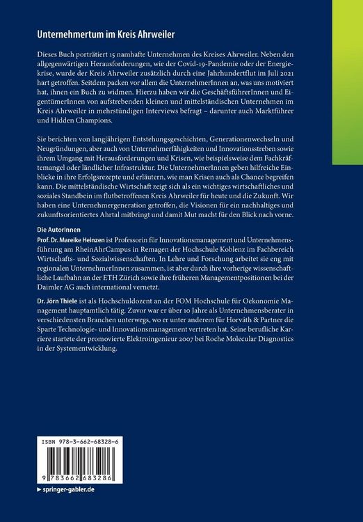 Produktbild: Unternehmertum im Kreis Ahrweiler