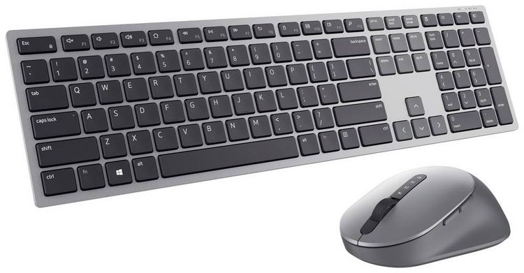 Produktbild: Dell Premier KM7321W Funk, Bluetooth&reg; Tastatur, Maus-Set Deutsch, QWERTZ Titan