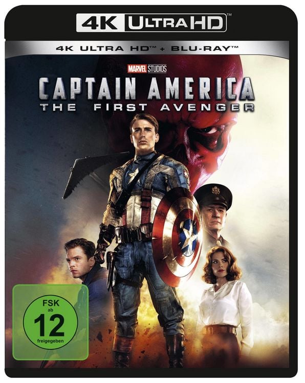 Produktbild: Captain America - The First Avenger (4K Ultra HD) (+ Blu-ray 2D)