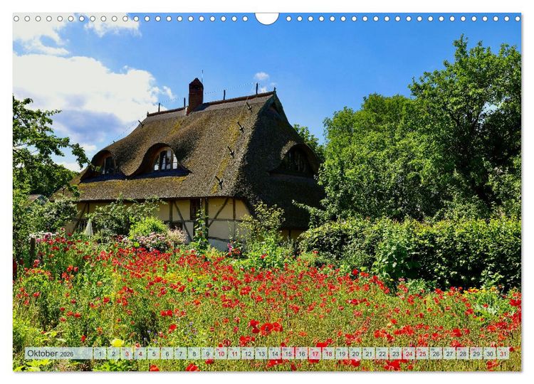 Produktbild: Fischland zwischen Ostsee und Bodden (Wandkalender 2026 DIN A3 quer), CALVENDO Monatskalender