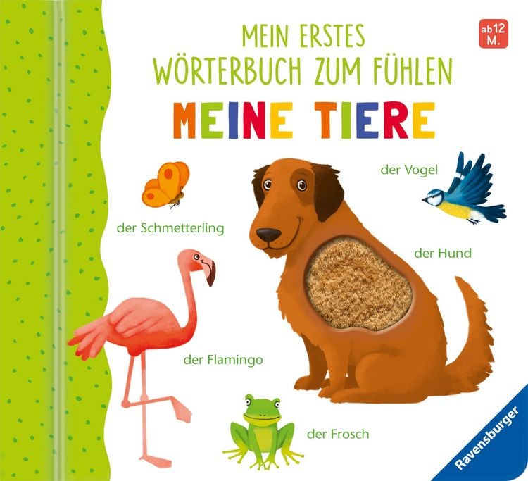 Produktbild: Mein erstes W&ouml;rterbuch zum F&uuml;hlen: Meine Tiere