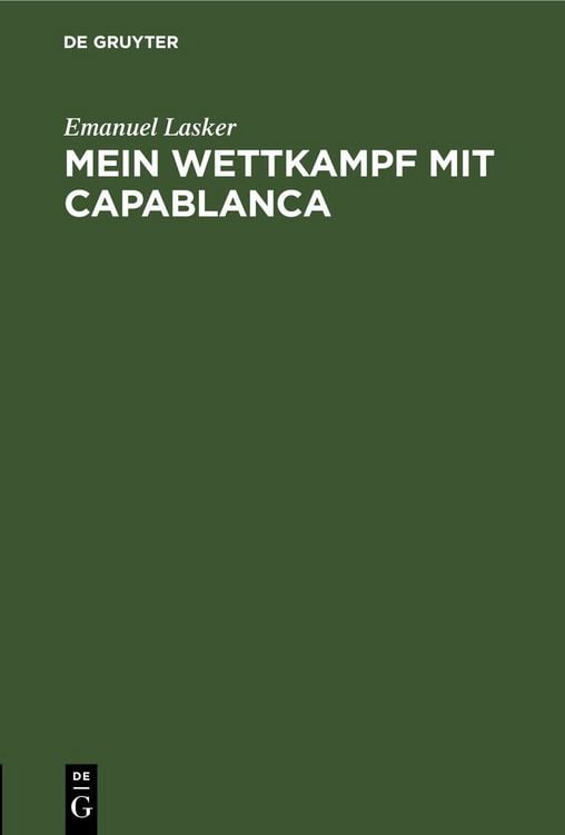 Produktbild: Mein Wettkampf mit Capablanca