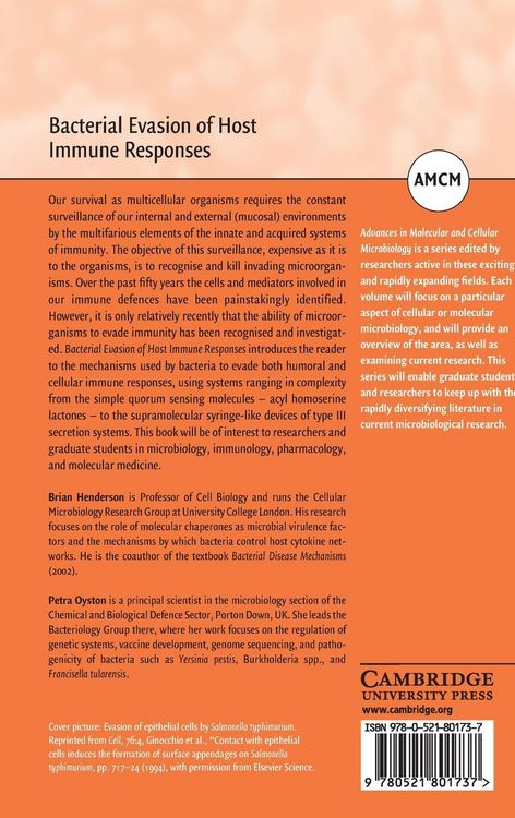 Produktbild: Bacterial Evasion of Host Immune Responses