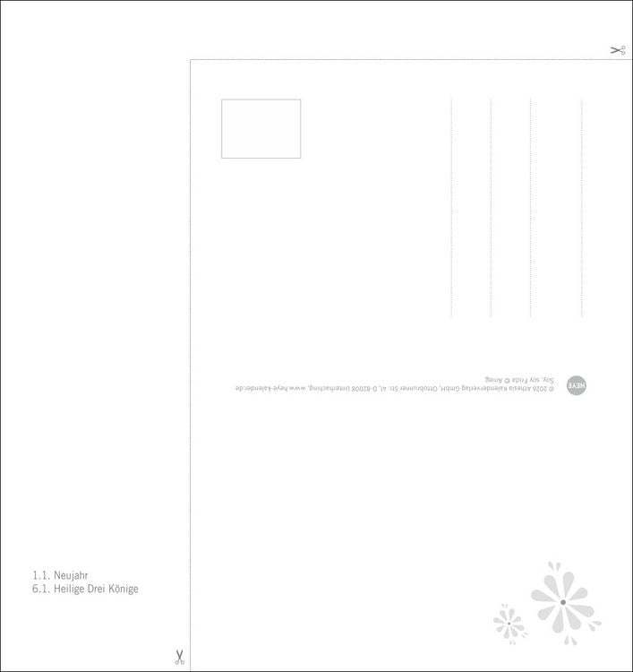 Produktbild: Frida Postkartenkalender 2027